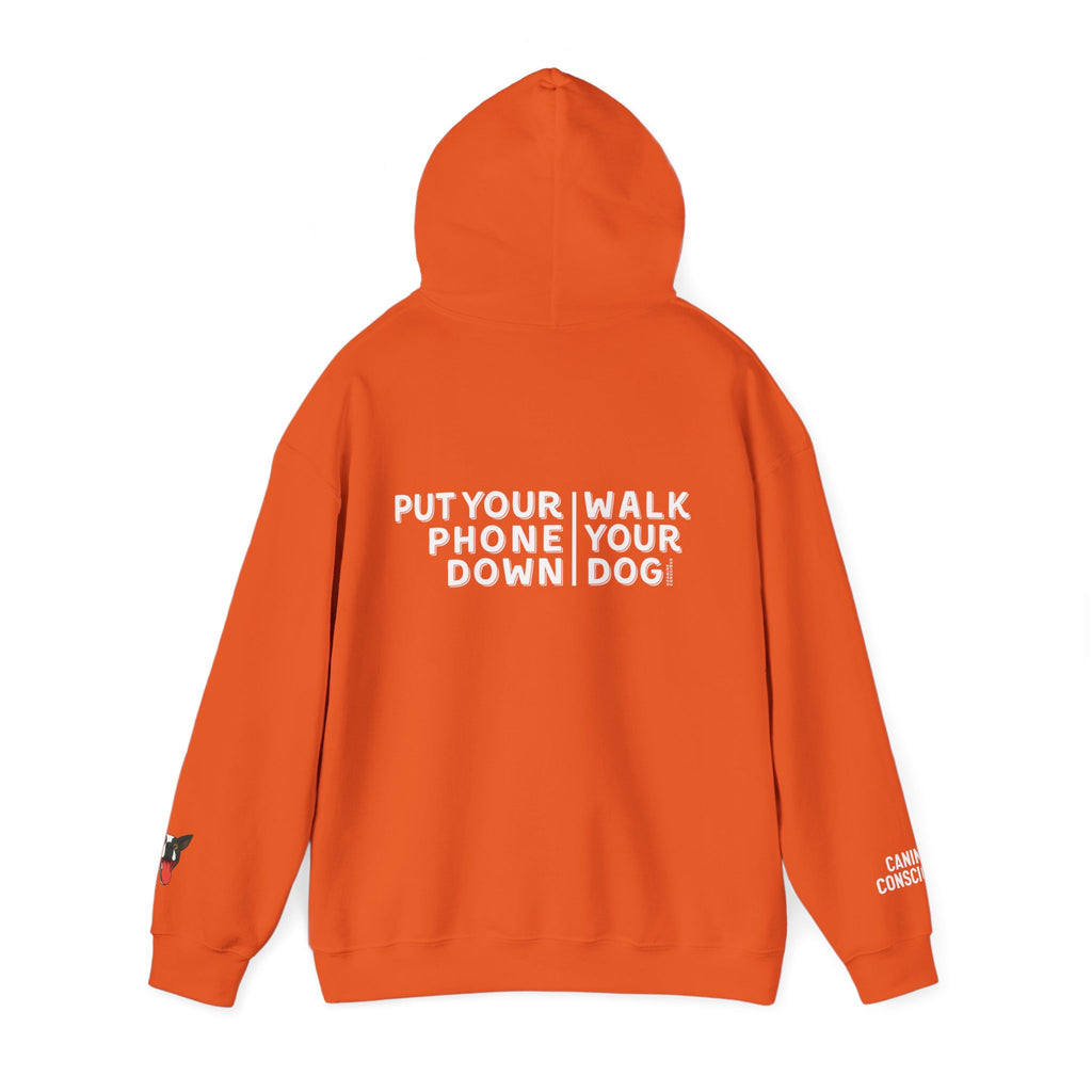 Put your phone down\Walk your dog™- Hoodie