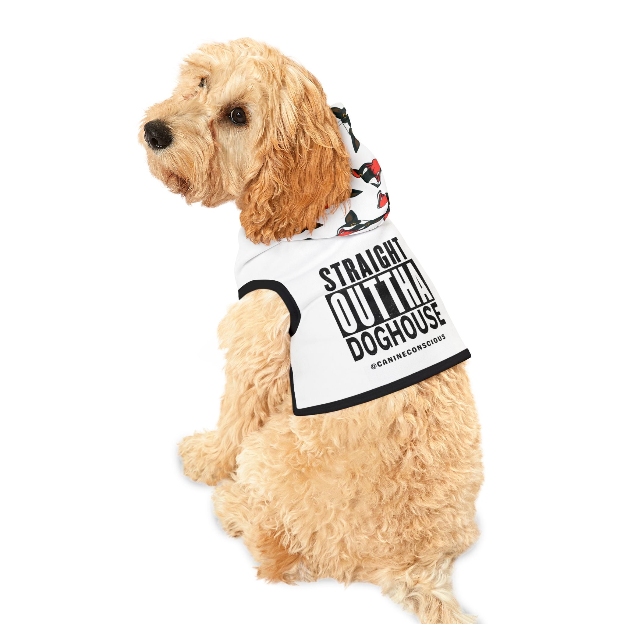 Straight Outtha DOGHOUSE - Dog Hoodie