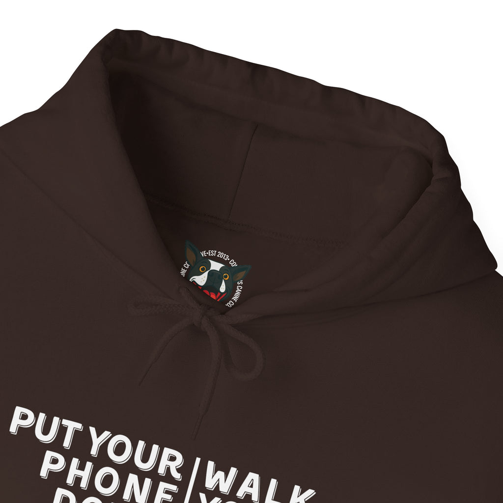Put your phone down\Walk your dog™- Hoodie