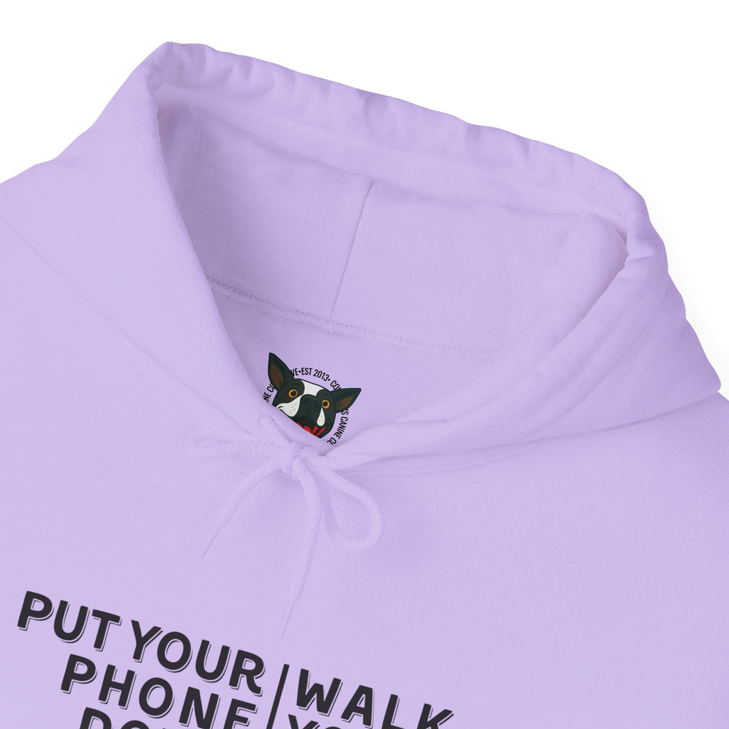 Put your phone down\Walk your dog™- Hoodie