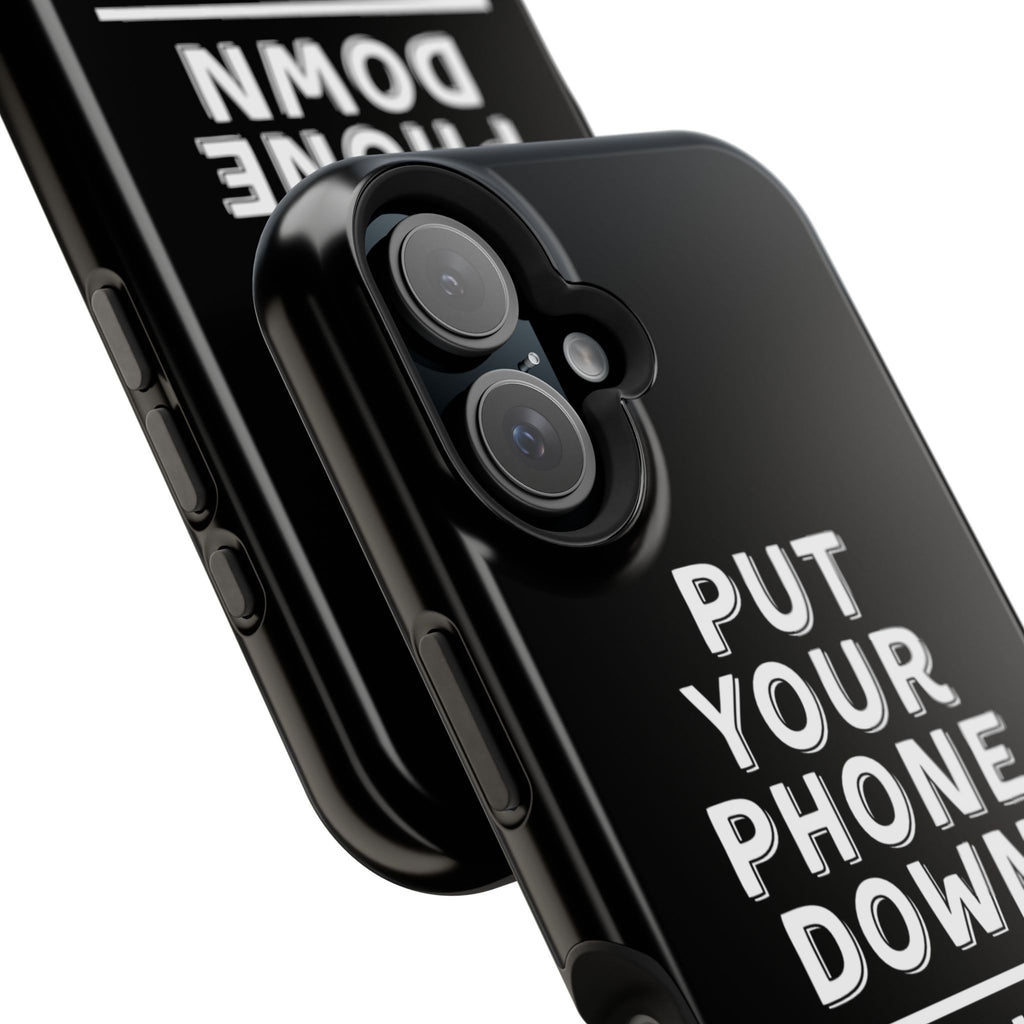 Put Your Phone Down / Walk Your Dog Magnetic Impact-Resistant Cases