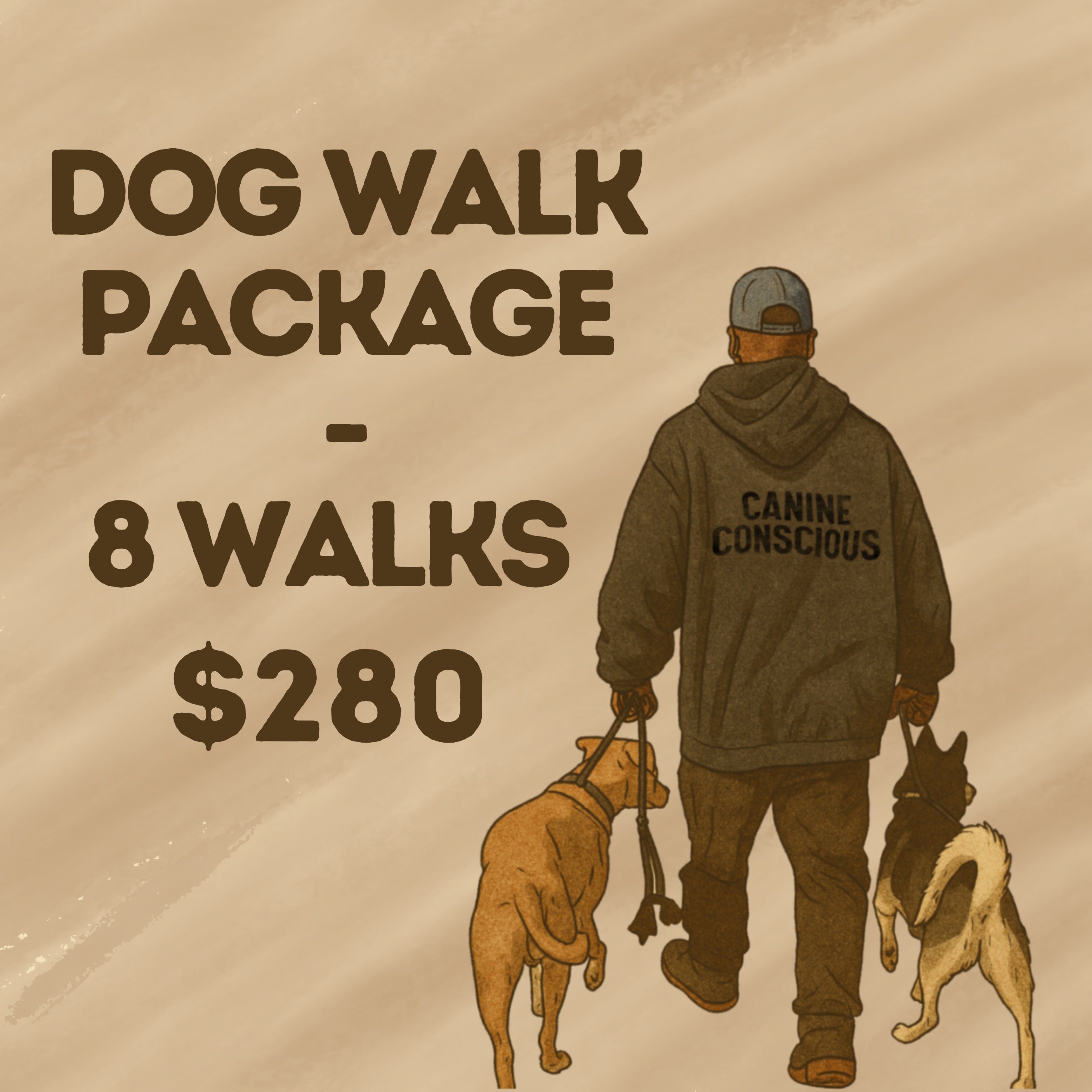 Dog Walk Package - 8 walks