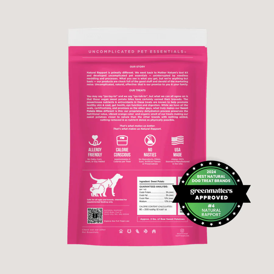 Dehydrated Sweet Potato Bites