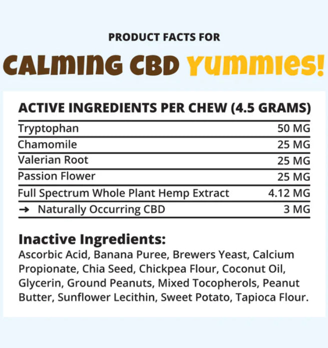 Calming CBD Soft Chews +Extra Strength